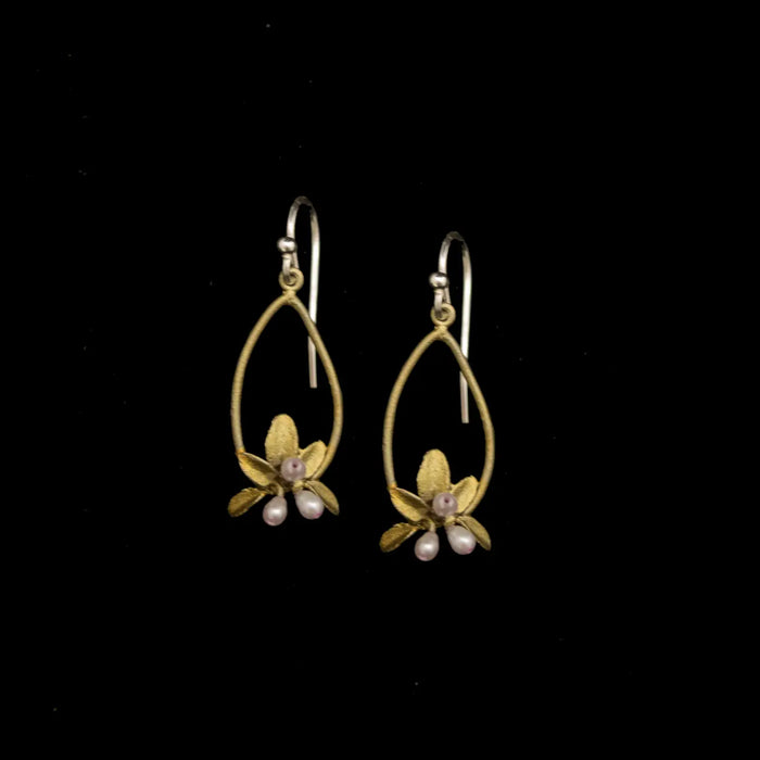 Flowering Thyme Oval Earring