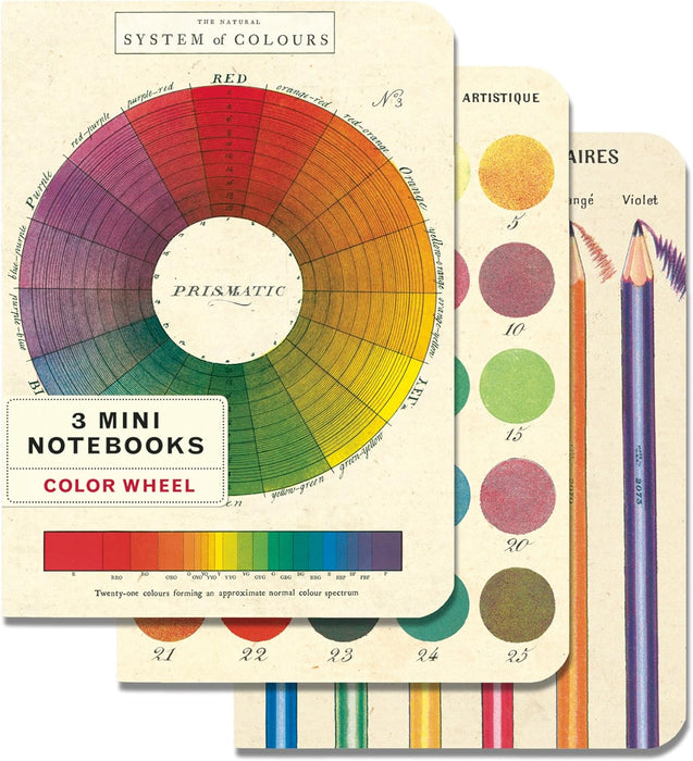 Color Wheel - Three Mini Notebooks