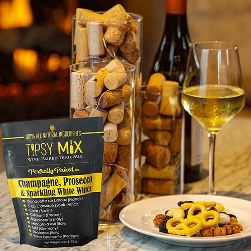 Wine Trail Mix: Champagne, Prosecco, Sparkling White Wine