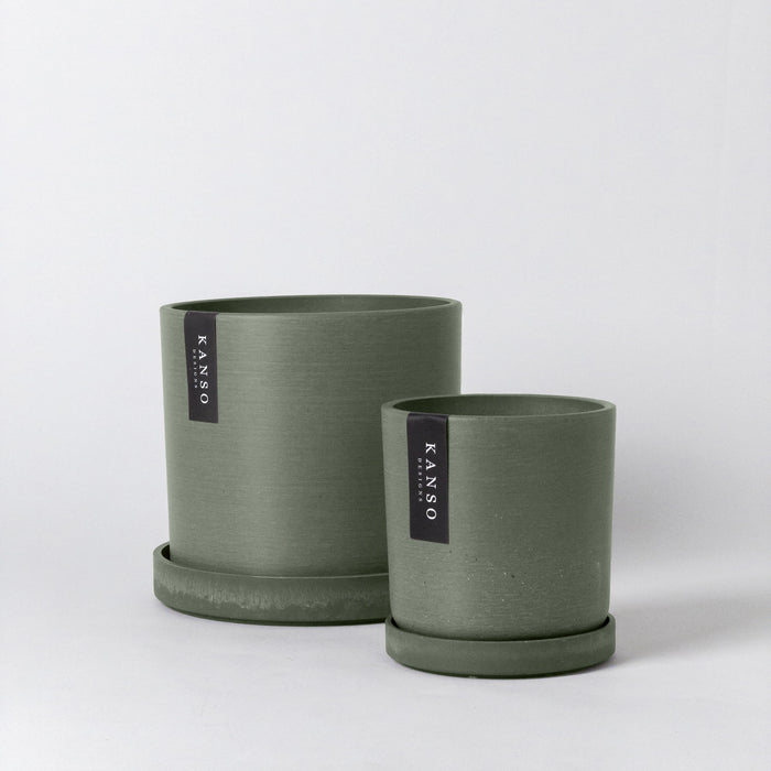 Eco Signature Planter + Saucer