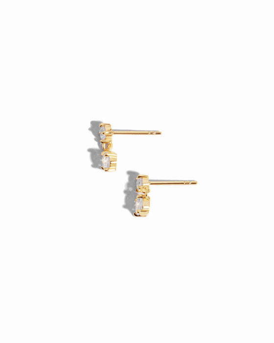 CZ Charm Studs