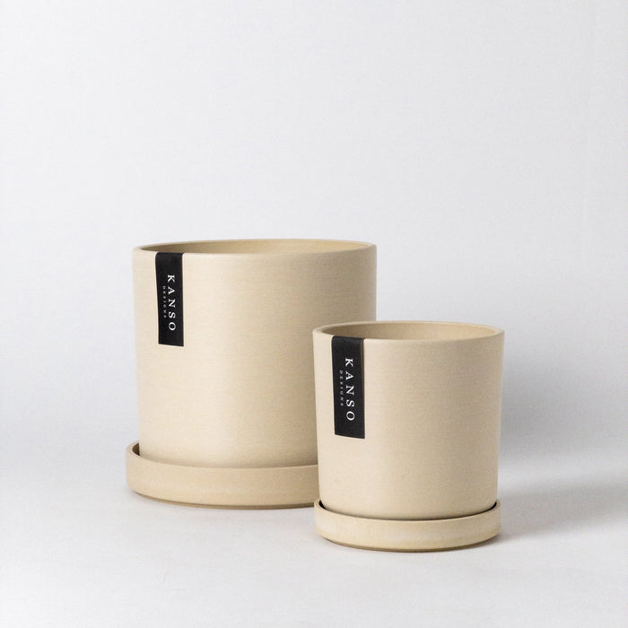 Eco Signature Planter + Saucer