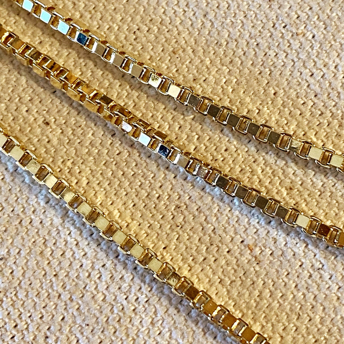 18k Gold Filled 2.0 mm Box Chain