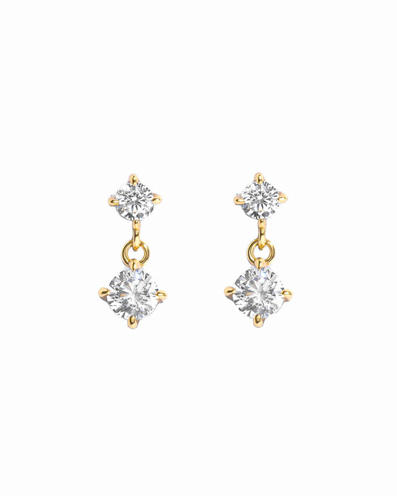CZ Charm Studs