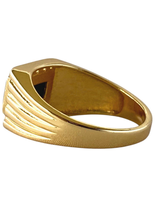 The Levi Black Onyx Ring