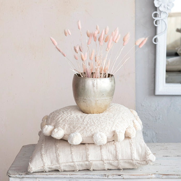 Distressed Metal Planter