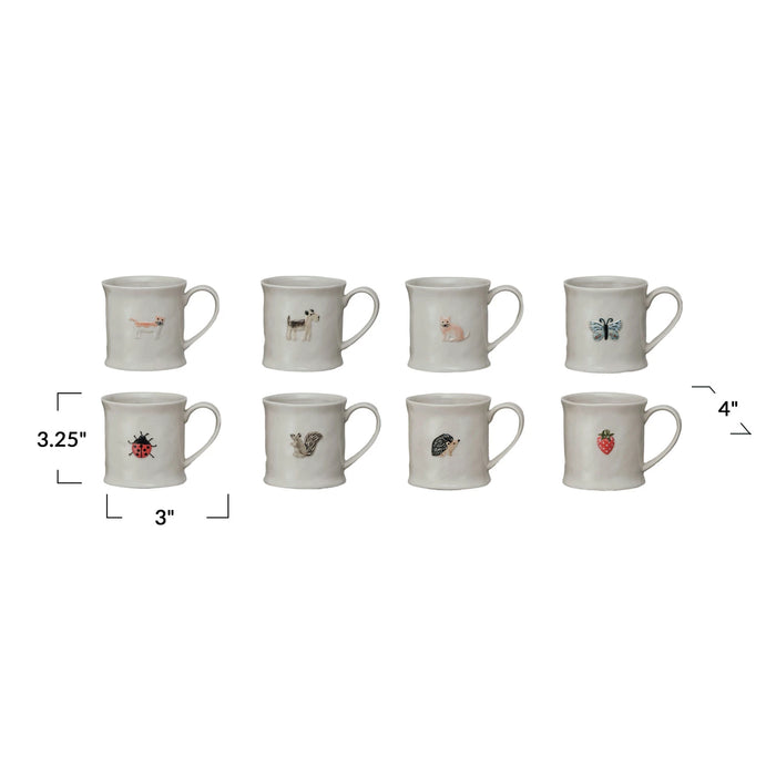 Fauna Embossed Mug