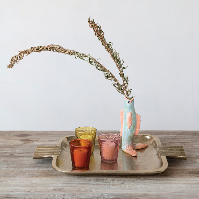 Standing Fish Vase
