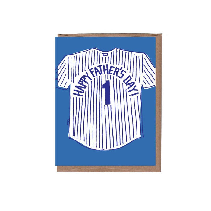 Dad Jersey Father's Day Greeting Card