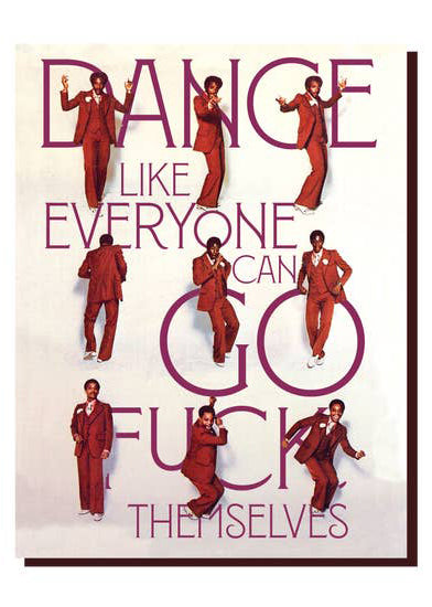 Dance Like Card