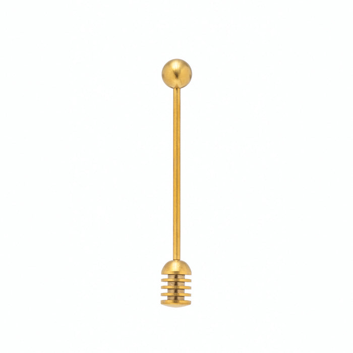Gold Finish Honey Dipper